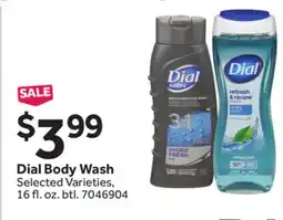 Stop&Shop Dial Body Wash offer