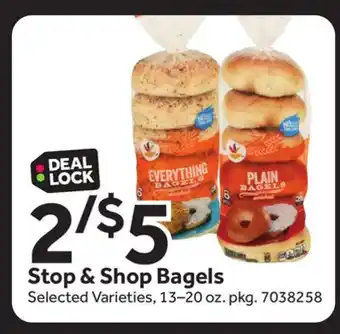 Stop&Shop Stop & Shop Bagels offer