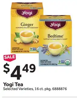 Stop&Shop Yogi Tea offer