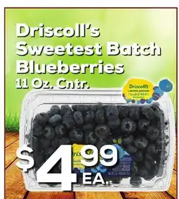 DeCicco & Sons Driscoll's Sweetest Batch Blueberries offer