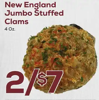 DeCicco & Sons New England Jumbo Stuffed Clams offer