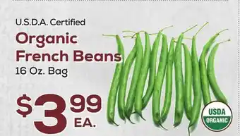 DeCicco & Sons Organic French Beans offer