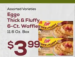 DeCicco & Sons Eggo Thick & Fluffy 6-Ct. Waffles offer