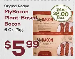 DeCicco & Sons Original Recipe MyBacon Plant-Based Bacon offer