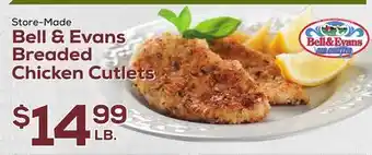 DeCicco & Sons Bell & Evans Breaded Chicken Cutlets offer