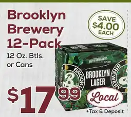 DeCicco & Sons Brooklyn Brewery 12-Pack offer