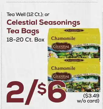 DeCicco & Sons Celestial Seasonings Tea Bags 18-20 Ct. Box offer