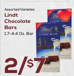 DeCicco & Sons Lindt Chocolate Bars offer