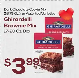 DeCicco & Sons Ghirardelli Brownie Mix offer