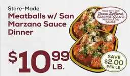 DeCicco & Sons Meatballs w/San Marzano Sauce Dinner offer