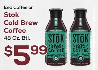 DeCicco & Sons Stok Cold Brew Coffee offer