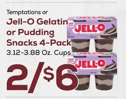 DeCicco & Sons Jell-O Gelatin or Pudding Snacks 4-Pack offer