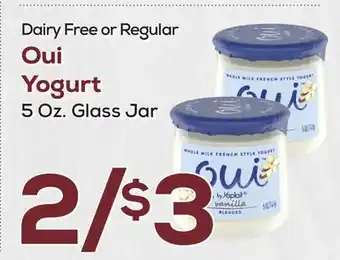 DeCicco & Sons Oui Yogurt offer