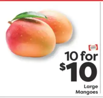 Weis Markets Large Mangoes offer