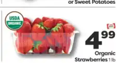Weis Markets Organic Strawberries offer