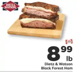 Weis Markets Dietz & Watson Black Forest Ham offer