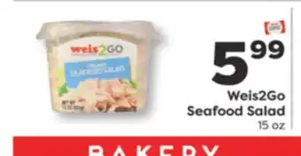 Weis Markets Weis2Go Seafood Salad offer