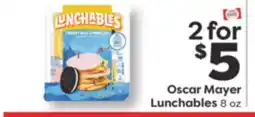 Weis Markets Oscar Mayer Lunchables offer