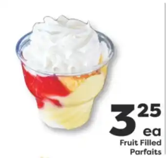 Weis Markets Fruit Filled Parfaits offer