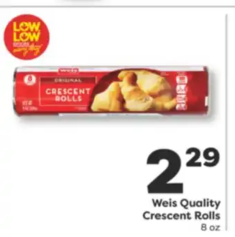 Weis Markets Weis Quality Crescent Rolls offer