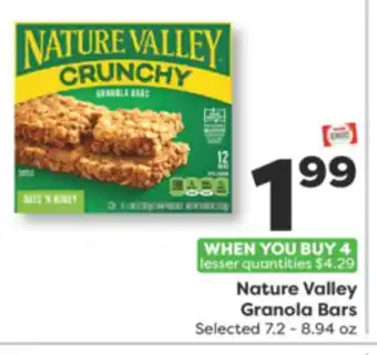 Weis Markets Nature Valley Granola Bars offer