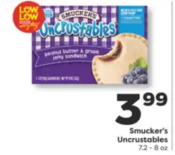 Weis Markets Smucker's Uncrustables offer
