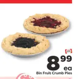 Weis Markets 8in Fruit Crumb Pies offer