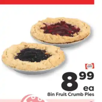 Weis Markets 8in Fruit Crumb Pies offer