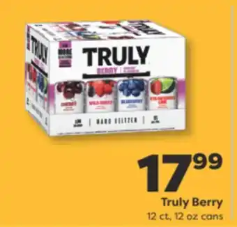 Weis Markets Truly Berry offer