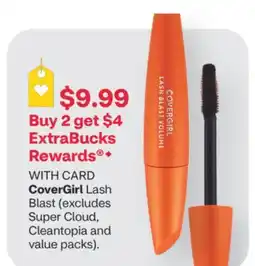 CVS CoverGirl Lash Blast offer