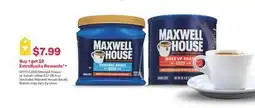 CVS Maxwell House or Yuban coffee 23.1-28.4 oz offer