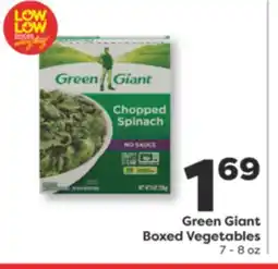 Weis Markets Green Giant Boxed Vegetables offer