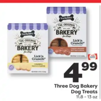 Weis Markets Three Dog Bakery Dog Treats offer