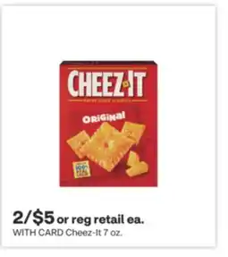 CVS Cheez-It 7 oz offer