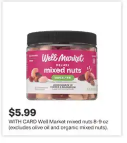 CVS Well Market mixed nuts 8-9 oz offer