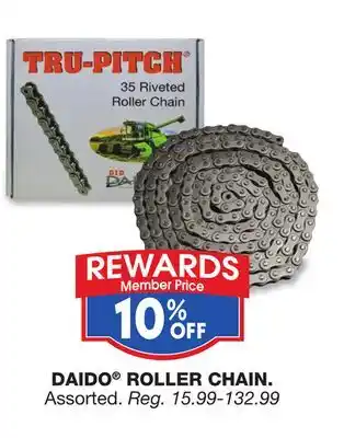 Blain's Farm & Fleet DAIDO ROLLER CHAIN offer