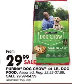 Blain's Farm & Fleet PURINA DOG CHOW 44-LB. DOG FOOD offer