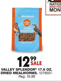 Blain's Farm & Fleet VALLEY SPLENDOR 17.6 OZ. DRIED MEALWORMS offer