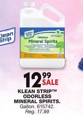 Blain's Farm & Fleet KLEAN STRIP ODORLESS MINERAL SPIRITS offer