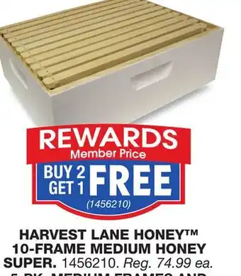 Blain's Farm & Fleet HARVEST LANE HONEY 10-FRAME MEDIUM HONEY SUPER offer