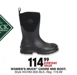 Blain's Farm & Fleet WOMEN'S MUCK CHORE MID BOOT offer