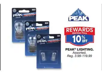 Blain's Farm & Fleet PEAK LIGHTING offer