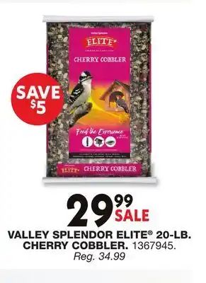 Blain's Farm & Fleet VALLEY SPLENDOR ELITE 20-LB. CHERRY COBBLER offer