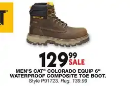 Blain's Farm & Fleet MEN'S CAT COLORADO EQUIP 6 WATERPROOF COMPOSITE TOE BOOT offer