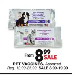 Blain's Farm & Fleet PET VACCINES offer