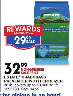 Blain's Farm & Fleet ESTATE CRABGRASS PREVENTER WITH FERTILIZER offer