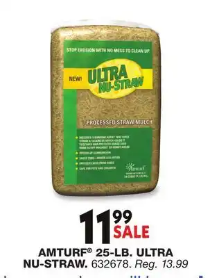 Blain's Farm & Fleet AMTURF 25-LB. ULTRA NU-STRAW offer