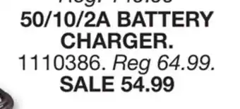 Blain's Farm & Fleet 50/10/2A BATTERY CHARGER offer