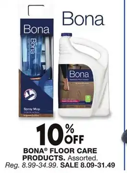 Blain's Farm & Fleet BONA FLOOR CARE PRODUCTS offer