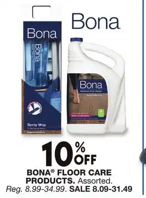 Blain's Farm & Fleet BONA FLOOR CARE PRODUCTS offer